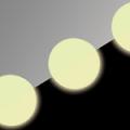 Круглые фотолюминесцентные метки с эффектом антискольжения на алюминиевой основе