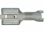 Неизолированные плоские разъемы (МАМА) с фиксатором, латунь, DIN46340 ч.3, 0,5–6 мм2