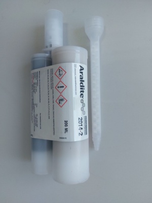 Клей эпоксидный ARALDITE 2015-1 (200мл) двухкомпонентный, пастообразной консистенции
